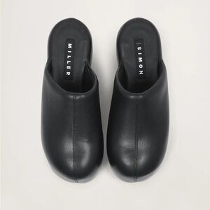 Simon Miller Vegan Leather Bubble Clogs - Sz 38